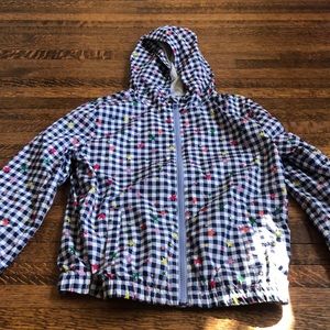Gap kids gingham wind buster